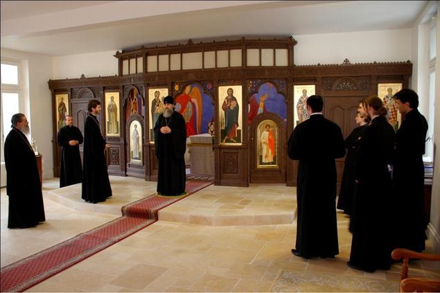 L'archevêque Innocent de Vilnius s'est rendu au séminaire L'archevêque Innocent de Vilnius s'est rendu au séminaire