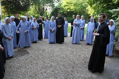 Les Fraternités monastiques de Jérusalem en visite au séminaire Les Fraternités monastiques de Jérusalem en visite au séminaire