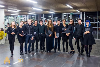 Deux de nos élèves étaient à Abu Dhabi avec le Choeur de la Sorbonne