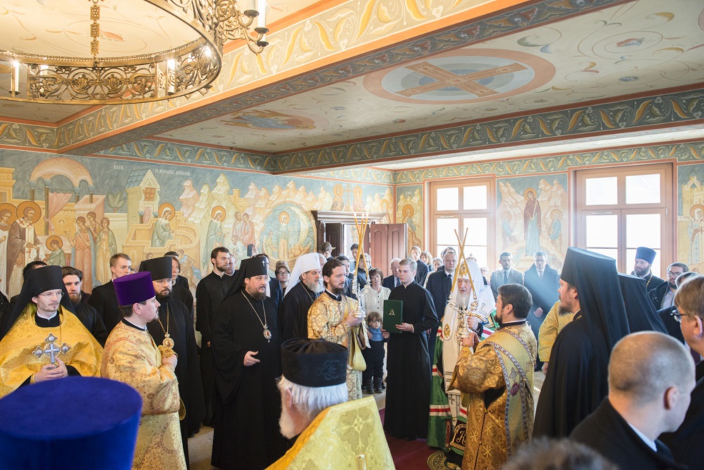 Le patriarche Cyrille de Moscou s'est rendu dans notre Séminaire Le patriarche Cyrille de Moscou s'est rendu dans notre Séminaire