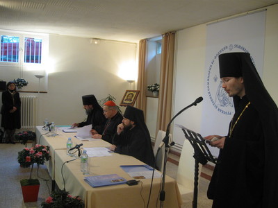 Discours d'ouverture du hiéromoine Alexandre à la cérémonie d'inauguration du séminaire