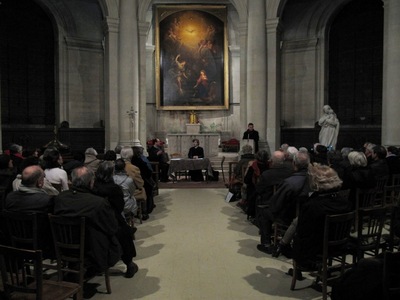 Conférence du recteur à Notre-Dame de Versailles