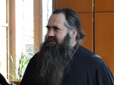 Visite au séminaire de l'archevêque Georges de Nijni-Novgorod