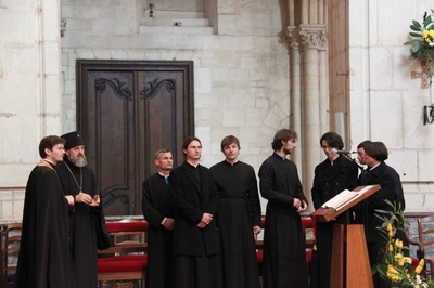 Vêpres orthodoxes à la cathédrale de Verdun