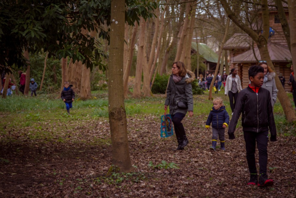 Reportage photographique sur la chasse aux oeufs dans le parc du Séminaire Reportage photographique sur la chasse aux oeufs dans le parc du Séminaire