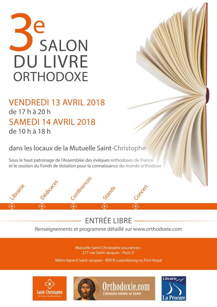 Le Séminaire orthodoxe russe participera au 3e Salon du livre orthodoxe