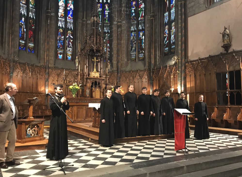 Concert du chœur du Séminaire dans l'église Saint-Genès-des-Carmes à Clermont-Ferrand