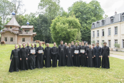 Liturgie de la fin de l'année académique: ordination presbytérale de Pierre Smirnov Liturgie de la fin de l'année académique: ordination presbytérale de Pierre Smirnov