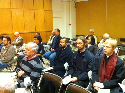 Plusieurs séminaristes ont participé à la journée des portes ouvertes de l'Institut Saint-Serge