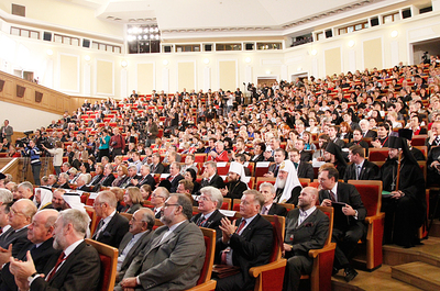 Des représentants du séminaire ont participé à l'assemblée de la Fondation "Russkiy Mir"
