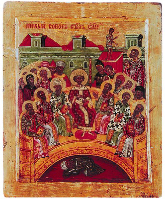 Homélie le dimanche après l'Ascension (mémoire des Pères du premier concile oecuménique)
