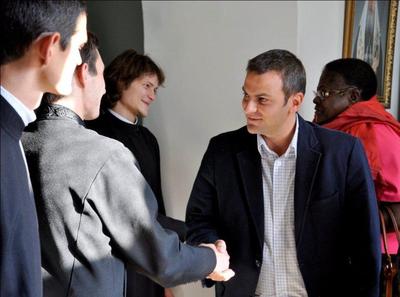 Le conseiller général du canton d'Epinay-sous-Sénart a rendu visite au séminaire