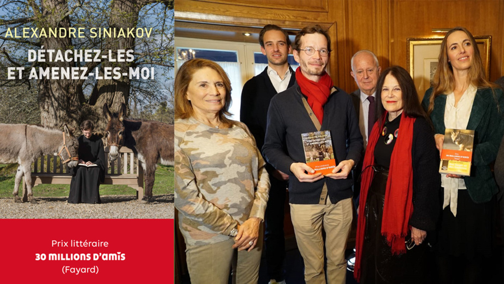 Le P. Alexandre Siniakov a reçu le prix littéraire de la fondation "30 Millions d’Amis" 2019 Le P. Alexandre Siniakov a reçu le prix littéraire de la fondation "30 Millions d’Amis" 2019