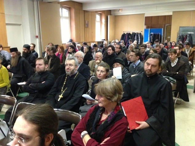 Des représentants du Séminaire ont assisté à la séance solennelle de l'Institut Saint-Serge à Paris