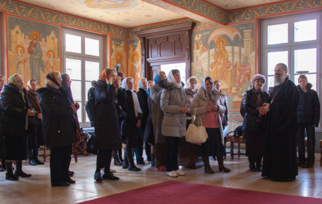 Des pèlerins orthodoxes du Milanais ont visité le séminaire