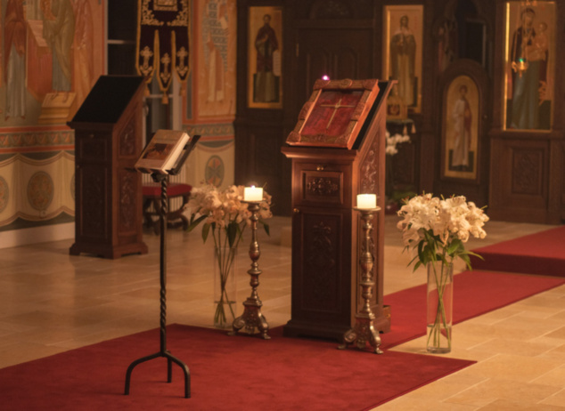 Grandes complies avec le canon de saint André de Crète dans la chapelle du séminaire (reportage photo)