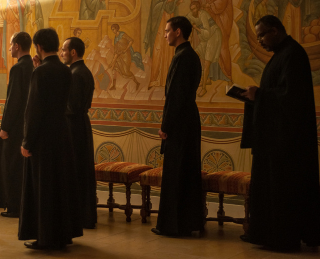 Grandes complies avec le canon de saint André de Crète dans la chapelle du séminaire (reportage photo)