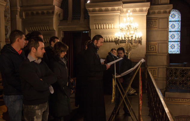 Une délégation du séminaire participe à la liturgie du Triomphe de l'orthodoxie à l'église grecque de Paris Une délégation du séminaire participe à la liturgie du Triomphe de l'orthodoxie à l'église grecque de Paris