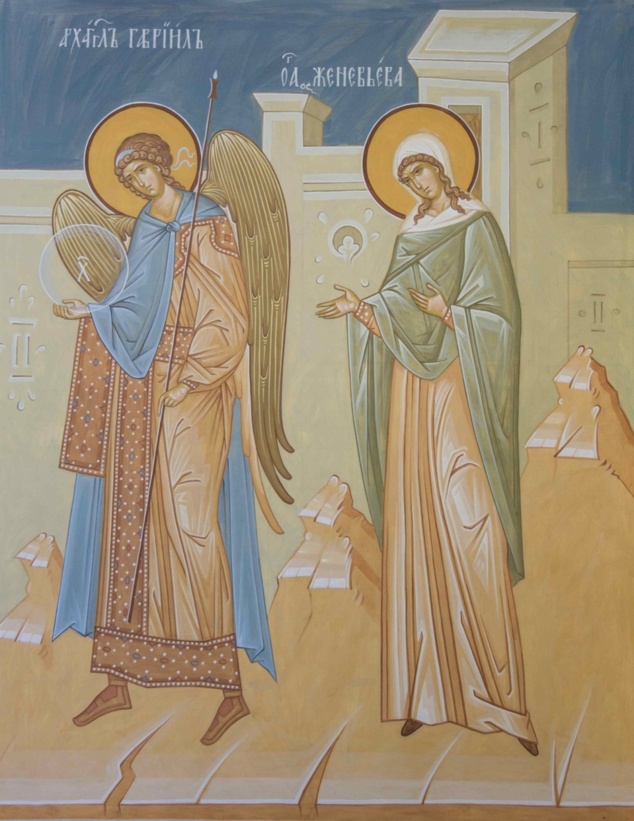 Les fresques dans le réfectoire du séminaire: présentation de ce magnifique ensemble iconographique Les fresques dans le réfectoire du séminaire: présentation de ce magnifique ensemble iconographique