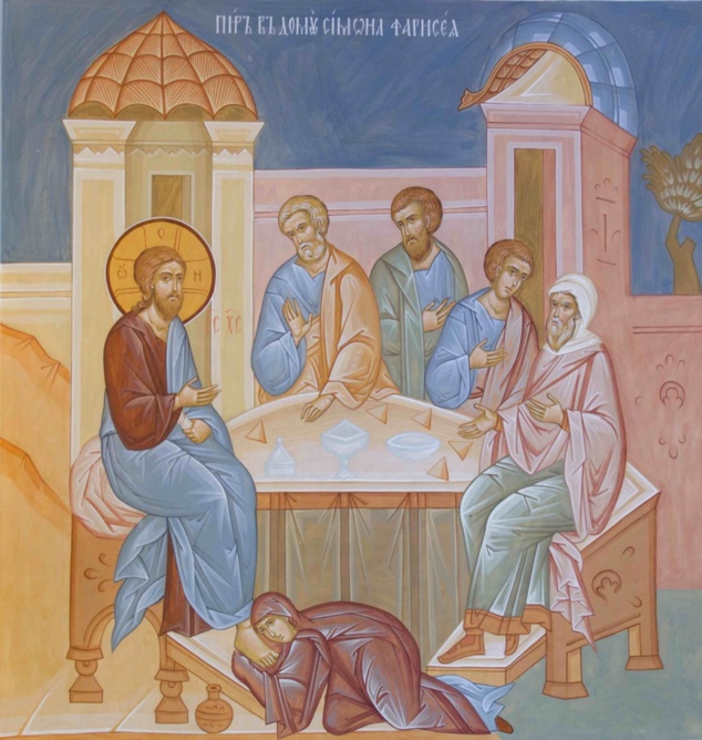 Les fresques dans le réfectoire du séminaire: présentation de ce magnifique ensemble iconographique Les fresques dans le réfectoire du séminaire: présentation de ce magnifique ensemble iconographique