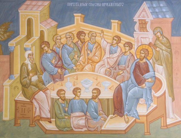 Les fresques dans le réfectoire du séminaire: présentation de ce magnifique ensemble iconographique Les fresques dans le réfectoire du séminaire: présentation de ce magnifique ensemble iconographique