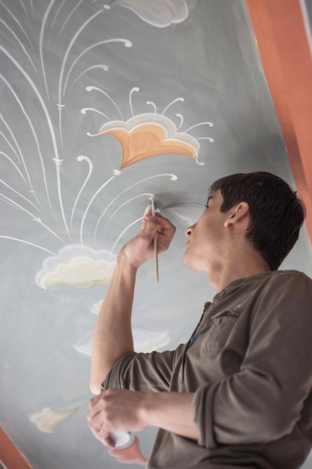 Les fresques dans le réfectoire du séminaire: présentation de ce magnifique ensemble iconographique Les fresques dans le réfectoire du séminaire: présentation de ce magnifique ensemble iconographique