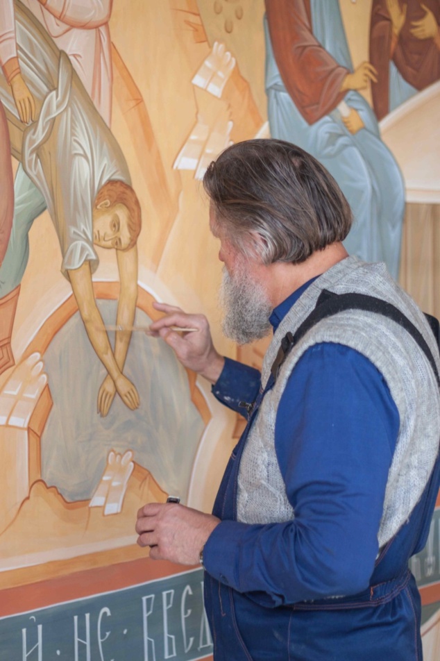 Les fresques dans le réfectoire du séminaire: présentation de ce magnifique ensemble iconographique