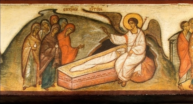 Les femmes myrrophores face au tombeau vide du Seigneur, homélie pour le troisième dimanche après Pâques Les femmes myrrophores face au tombeau vide du Seigneur, homélie pour le troisième dimanche après Pâques