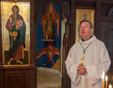 Mgr Maurice Gardès, archevêque d'Auch, a rendu visite au séminaire Mgr Maurice Gardès, archevêque d'Auch, a rendu visite au séminaire