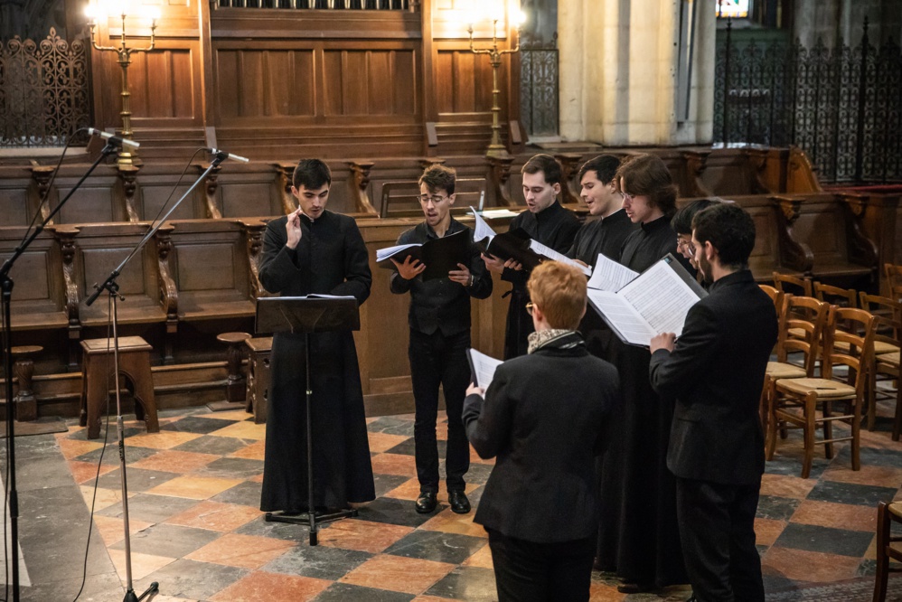 Le chœur du Séminaire a chanté à la cathédrale de Bourges