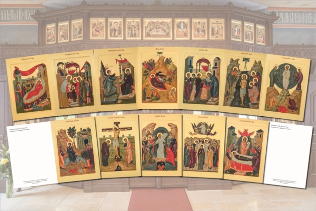 Le Séminaire publie des cartes postales avec les icônes de son iconostase