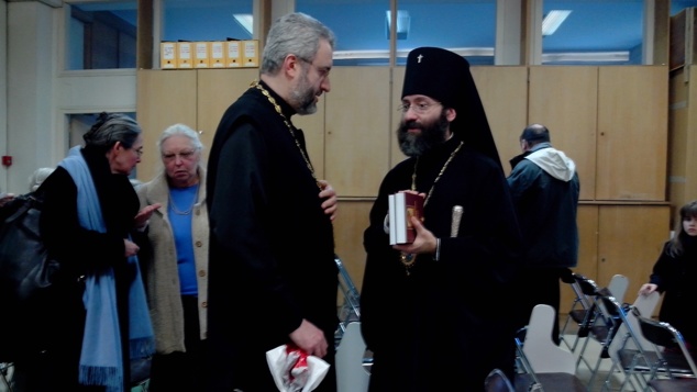Des représentants du Séminaire ont assisté à la séance solennelle de l'Institut Saint-Serge à Paris