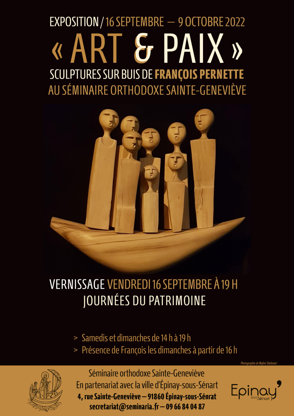 Notre Séminaire participera aux Journées du Patrimoine. Programme Notre Séminaire participera aux Journées du Patrimoine. Programme