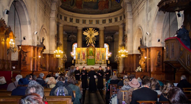 Le chœur du Séminaire a donné un concert dans l'église Sainte-Élisabeth-de-Hongrie à Paris