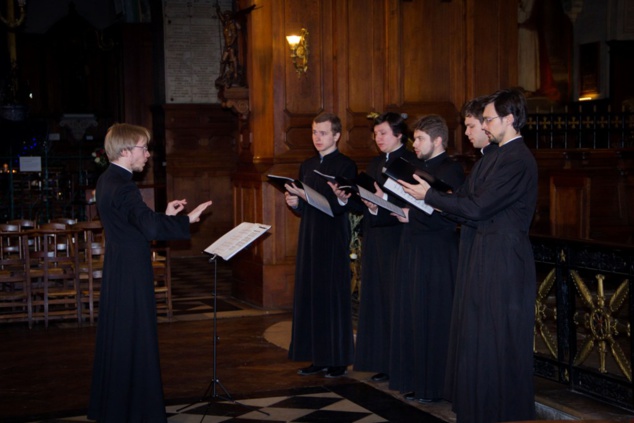 Le chœur du Séminaire a donné un concert dans l'église Sainte-Élisabeth-de-Hongrie à Paris