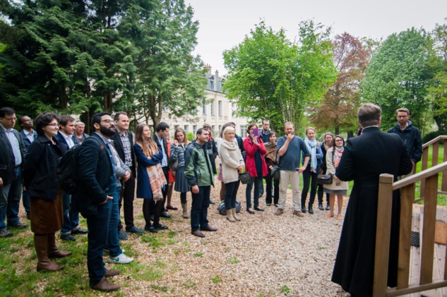 Des jeunes de différentes paroisses orthodoxes en visite au Séminaire 