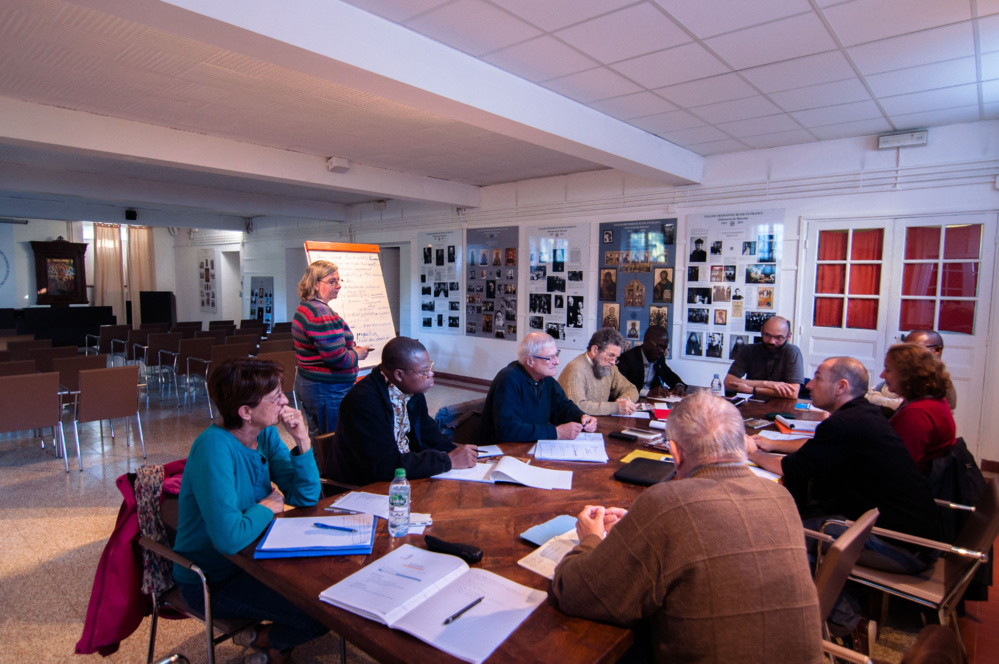 Visite de l'équipe pastorale de la cathédrale d'Évry