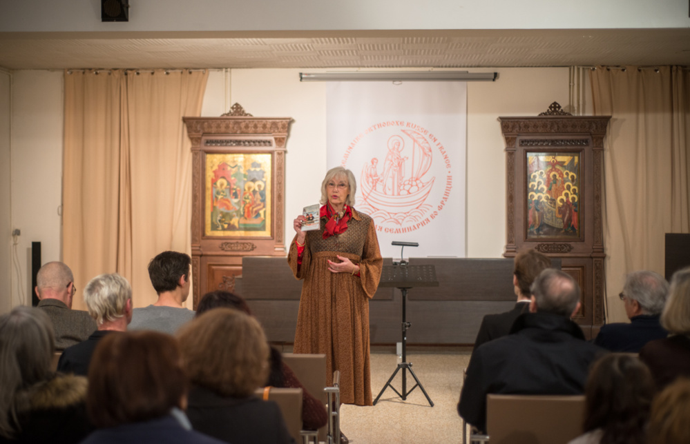 Présentation du livre et des oeuvres de Xénia Krivochéine et concert de Noël au séminaire
