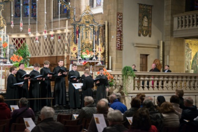 Premier jour du pèlerinage à Luxembourg: conférence et concert à la cathédrale