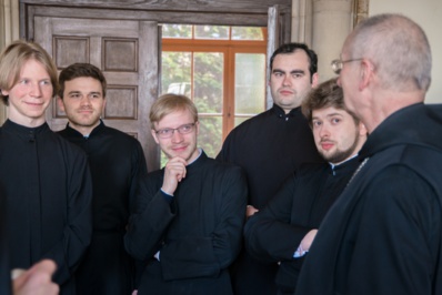 Second jour du pèlerinage à Luxembourg: liturgie à la chapelle du Glacis et visite à l'abbaye de Clervaux