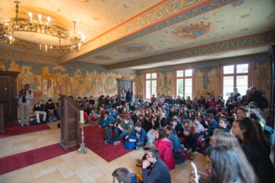 Visite au Séminaire des collégiens de Brunoy