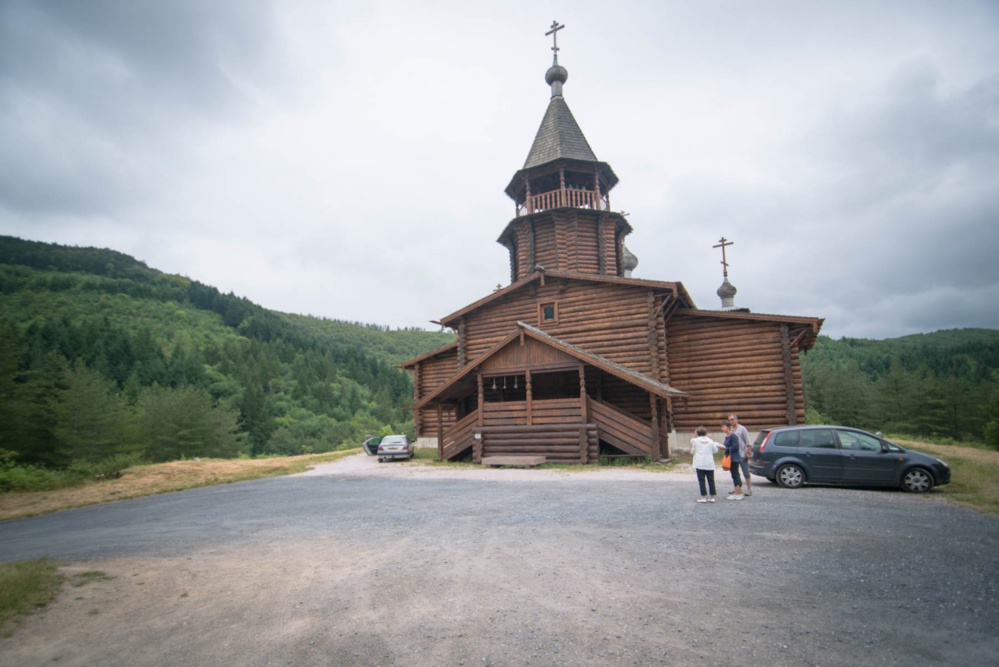 Prochaine liturgie dans l'église en bois de Sylvanès le 23 juillet