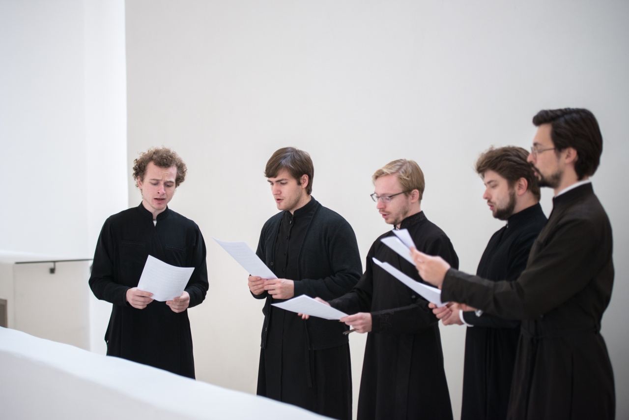 Le choeur du Séminaire a participé à l'inauguration du centre spirituel et culturel russe à Paris