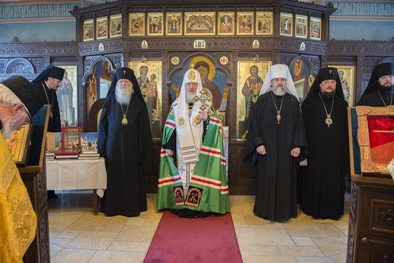 Discours du patriarche Cyrille après la prière dans la chapelle du Séminaire