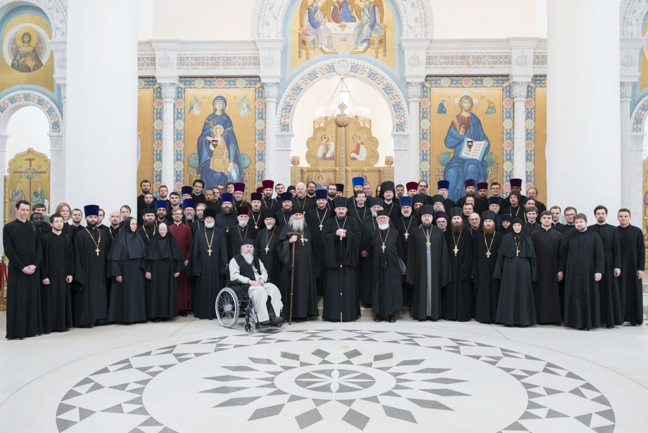 Notre communauté a participé à l'assemblée du clergé du diocèse de Chersonèse