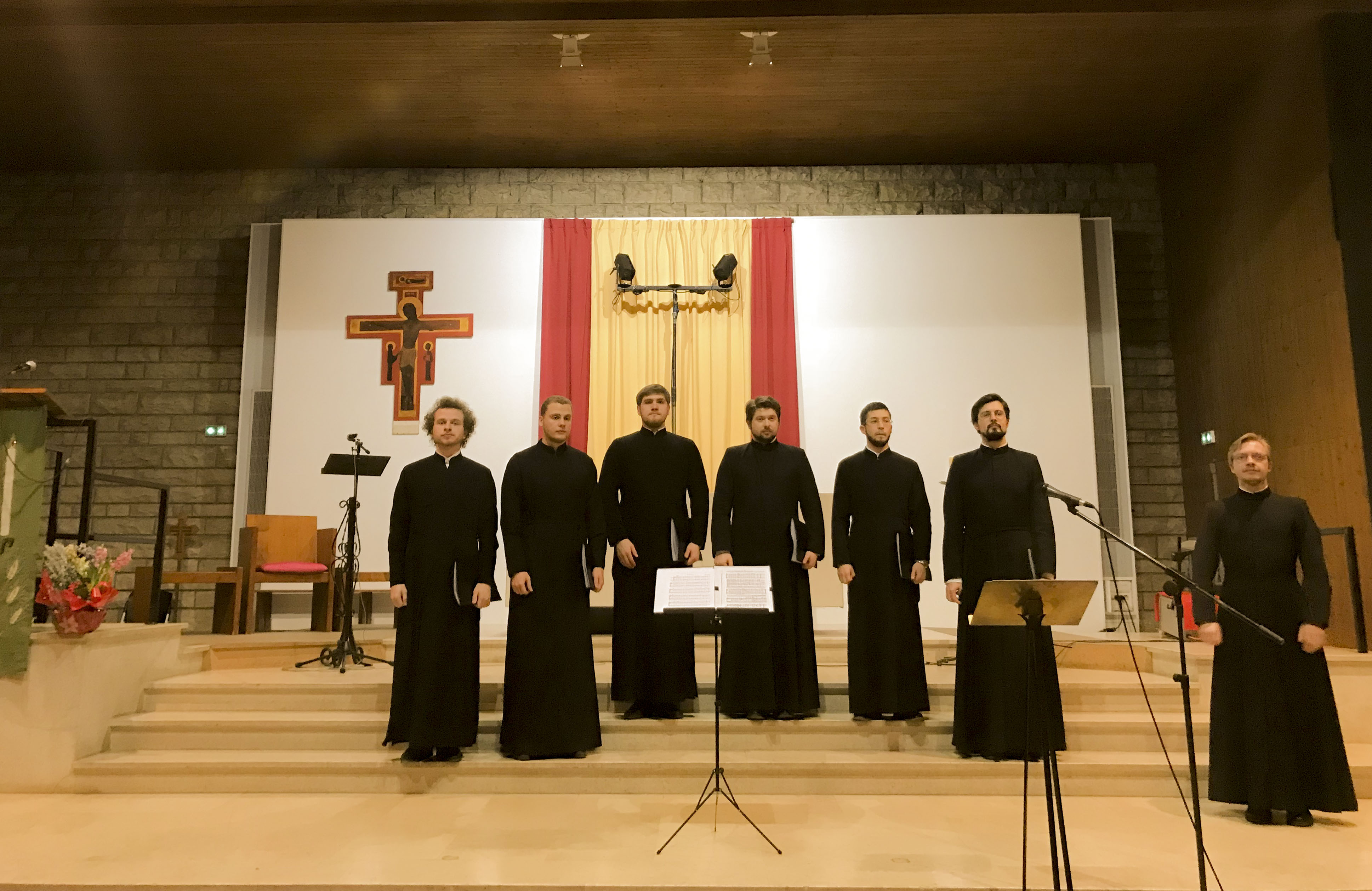Le chœur des séminaristes a donné un concert à Chaumont