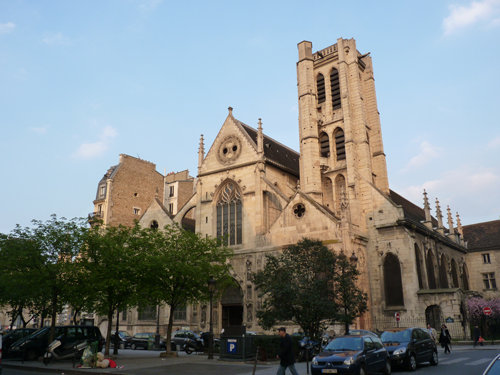 Visite dans la paroisse Saint-Nicolas-des-Champs à Paris