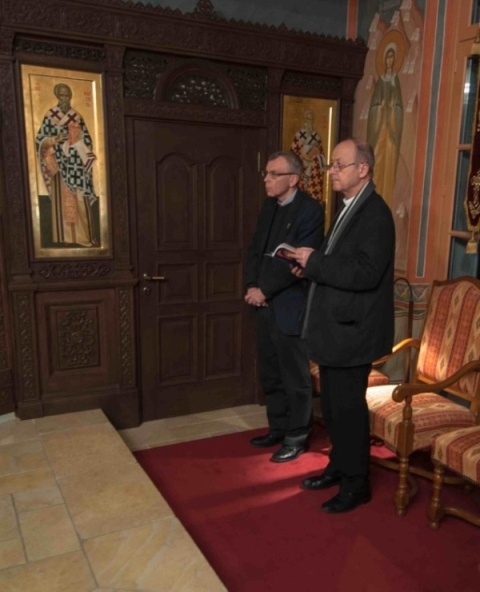 Mgr Michel Dubost, évêque d'Evry, au Séminaire pour le début du Carême