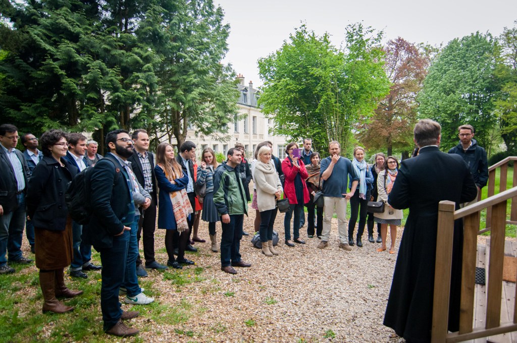 Des jeunes de différentes paroisses orthodoxes en visite au Séminaire 