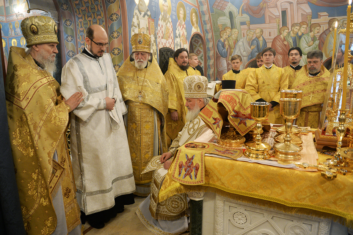 Alexey Vlasov, notre ancien élève, ordonné prêtre par le patriarche Cyrille